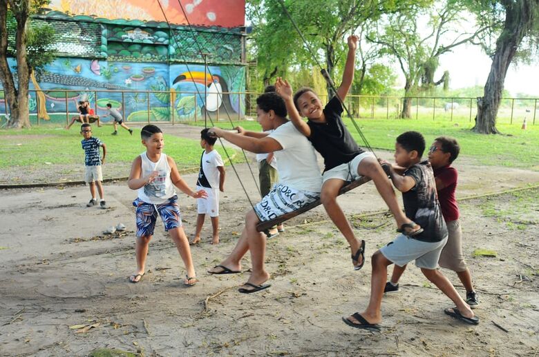 Unidade do programa Evoluir no bairro da Várzea. Foto: Ricardo Fernandes/Folha de Pernambuco