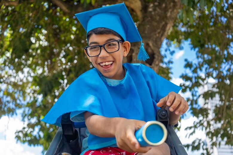 João Emanuel completou 10 anos e foi um dos 