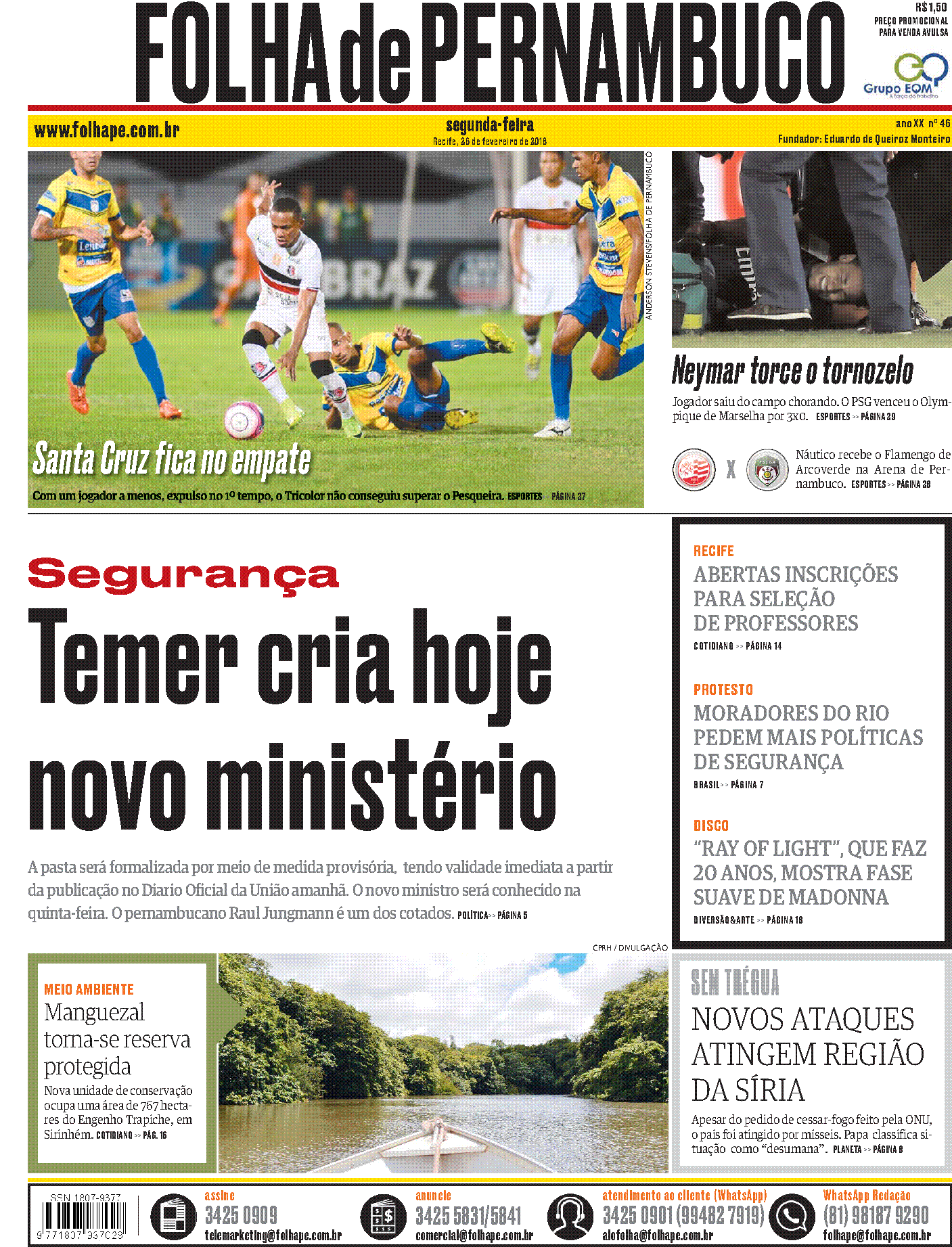 Folha PE - Jornal do dia 26 de junho de 2018