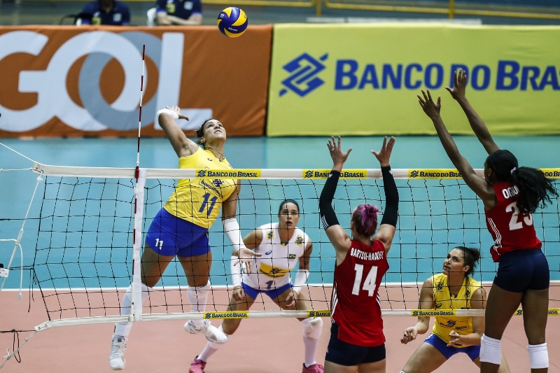 Volei Selecao Feminina Perde Outra Para Os Estados Unidos Folha Pe