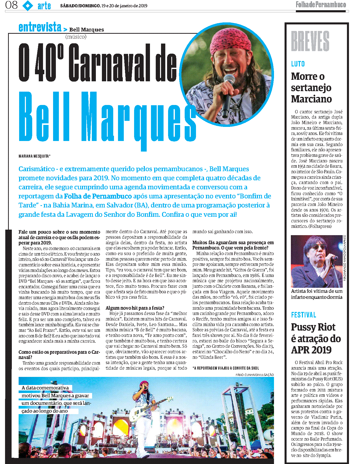 Folha PE - Jornal do dia 19 de janeiro de 2019