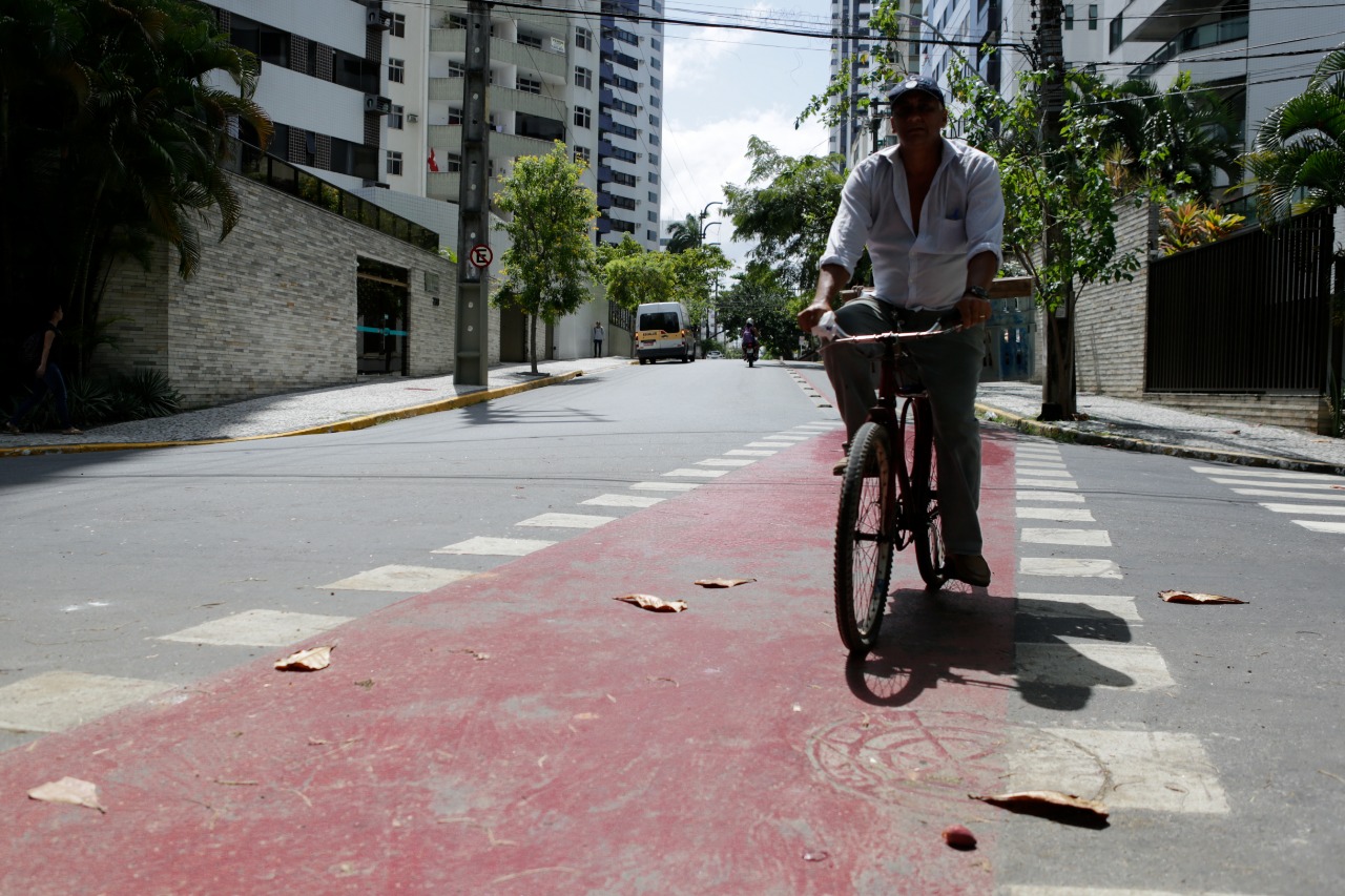 Expansão da malha cicloviária da cidade do Recife para mais de 93 km