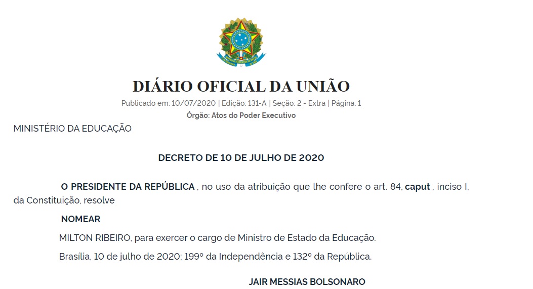 Diário Oficial 