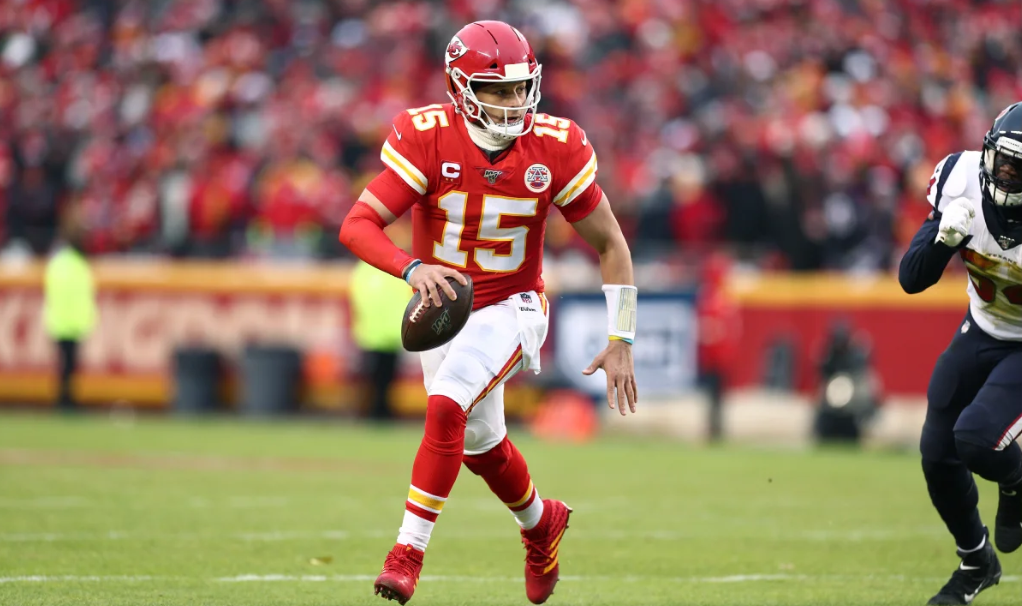 Patrick Mahomes, destaque do Kansas City Chiefs, da NFL