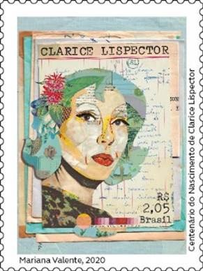 Selo celebra centenário de Clarice Lispector