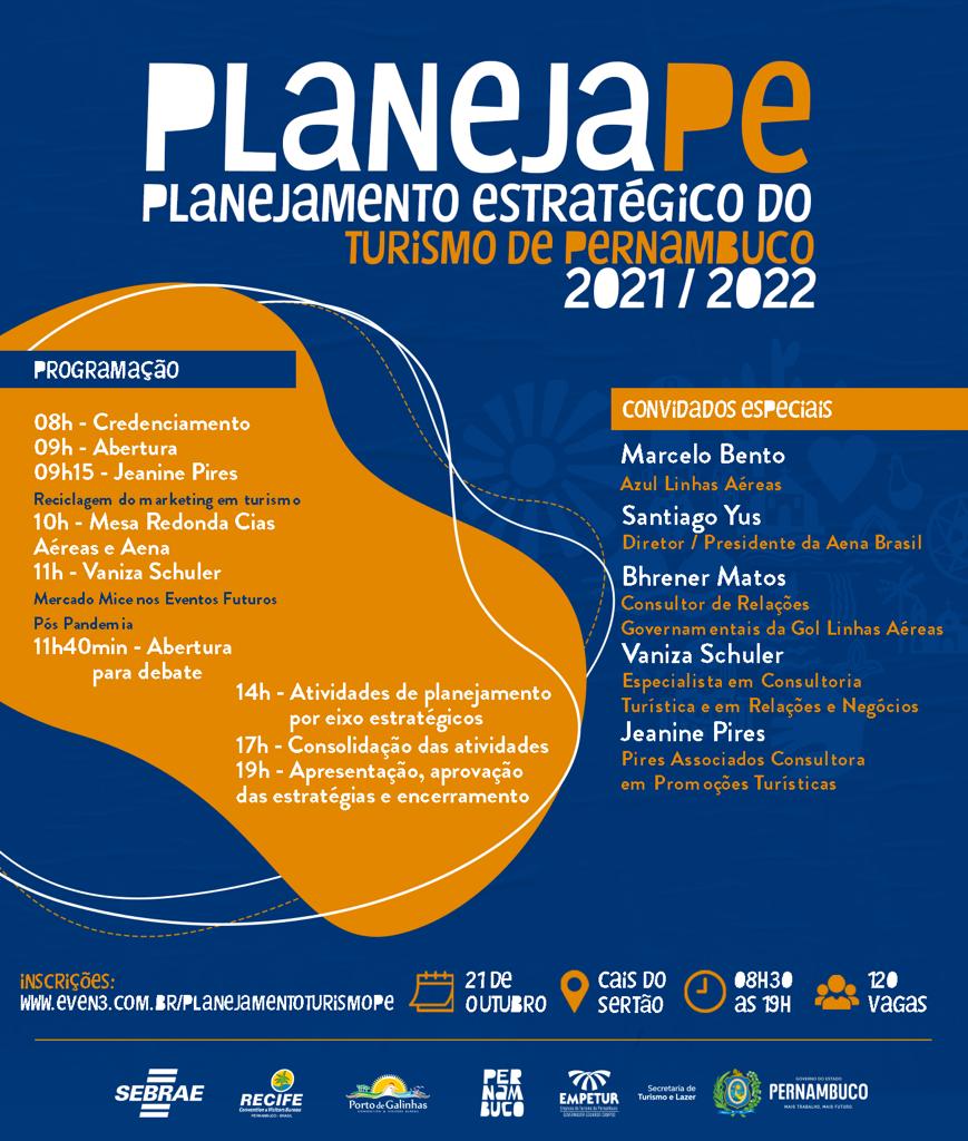 PlanejaPE debate o futuro do turismo em Pernambuco