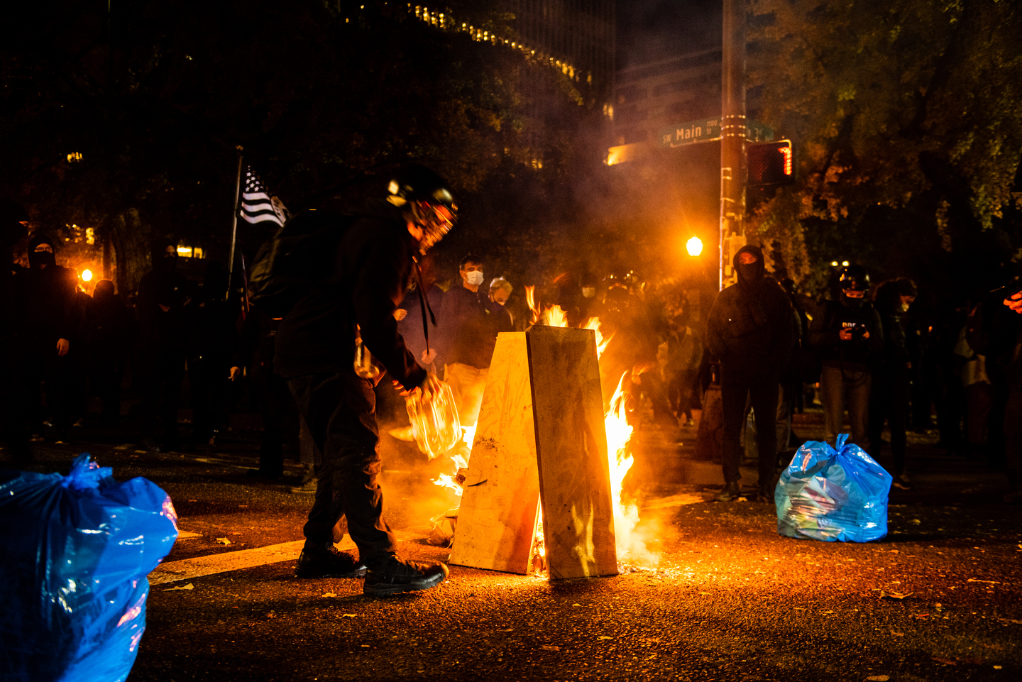 Protesto em Portland, Estados Unidos