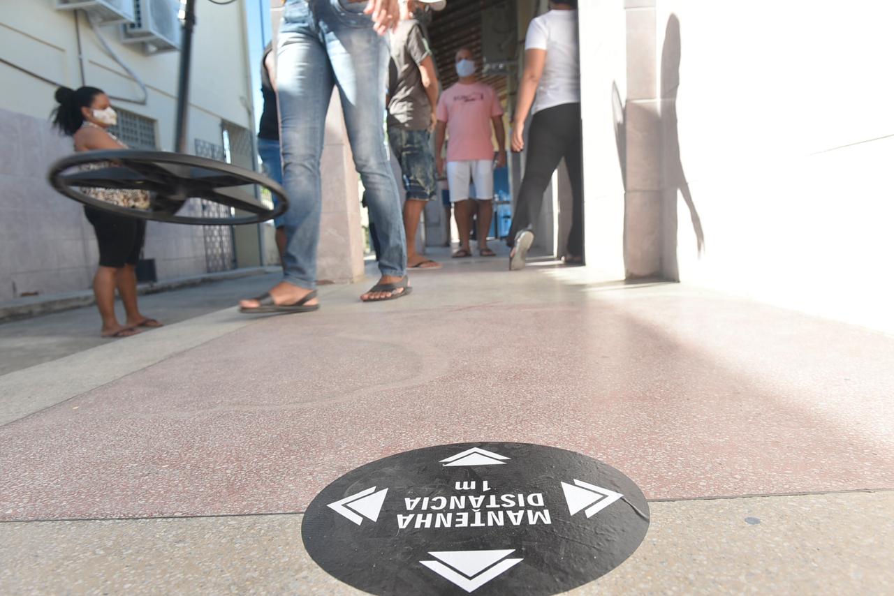 Marcação em fila na Zona Norte do Recife