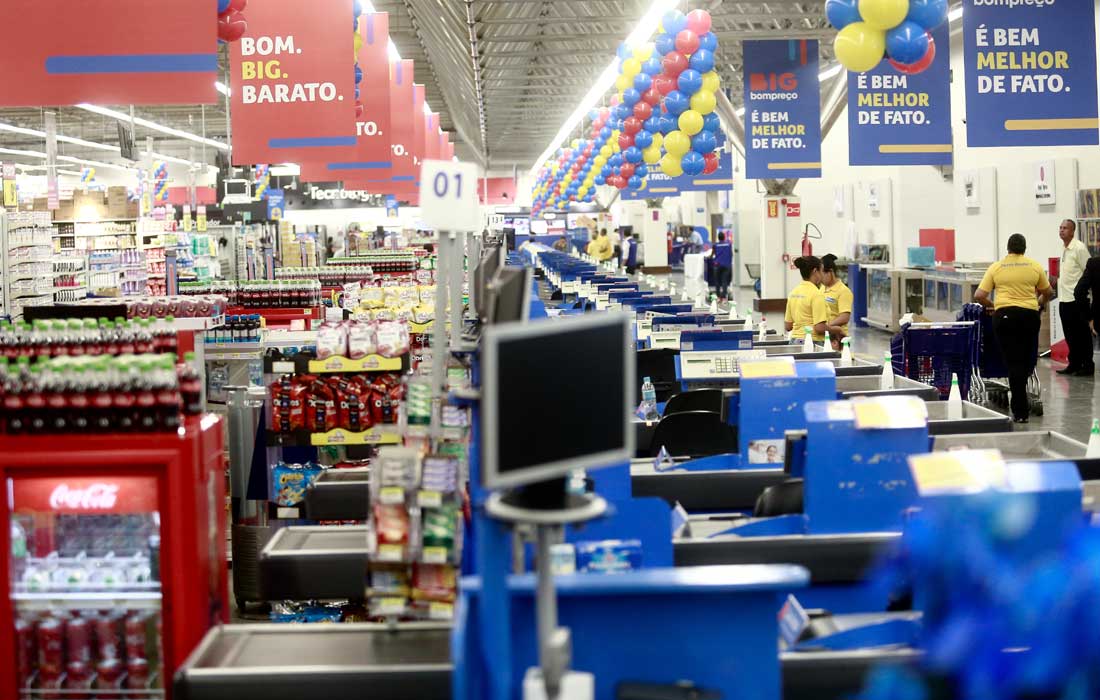 O Big Bompreço/Hiper conquistou o primeiro lugar na categoria  Supermercados 