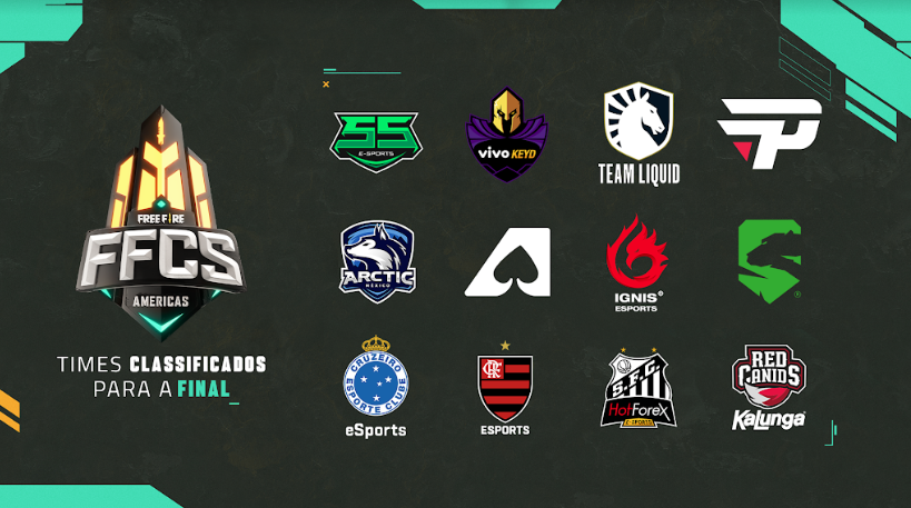 Equipes da Free Fire Continental Series