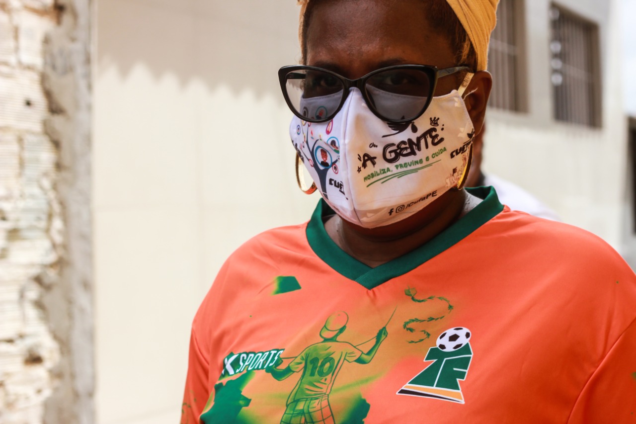 Altamiza Melo, presidente da CUFA PE