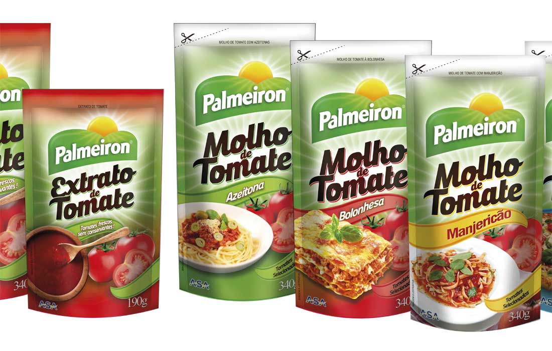 A marca Palmeiron foi vencedora nas categorias Extrato de tomate e Molho de tomate