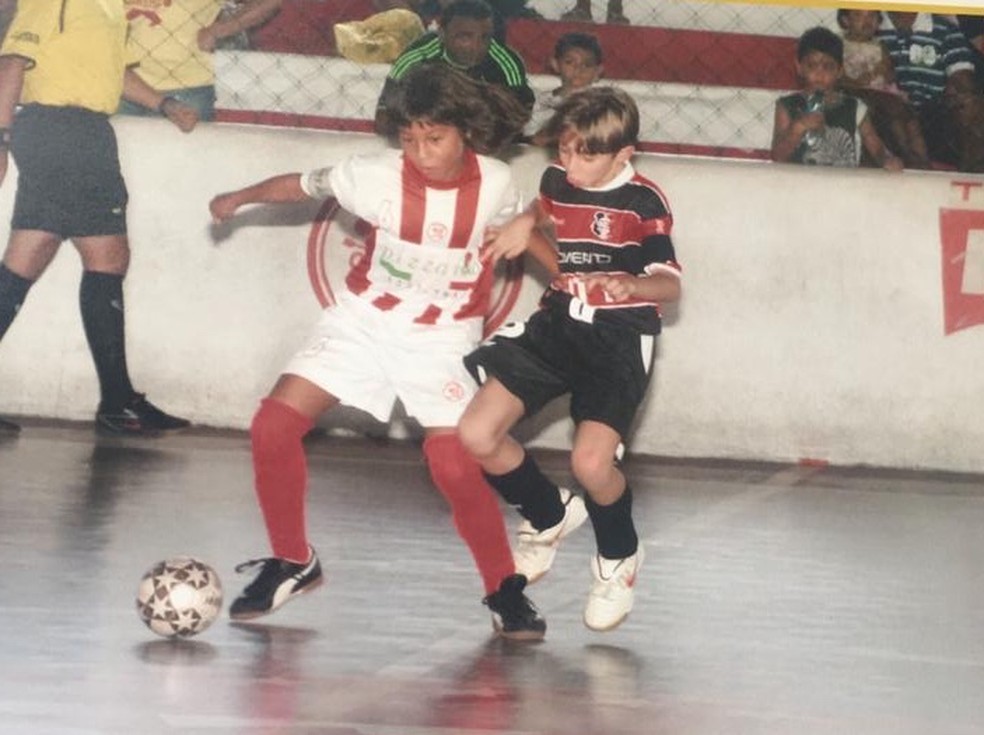 Olindense, Kaio Jorge passou pelo futsal de Náutico e Sport, antes de virar uma das joias do Santos