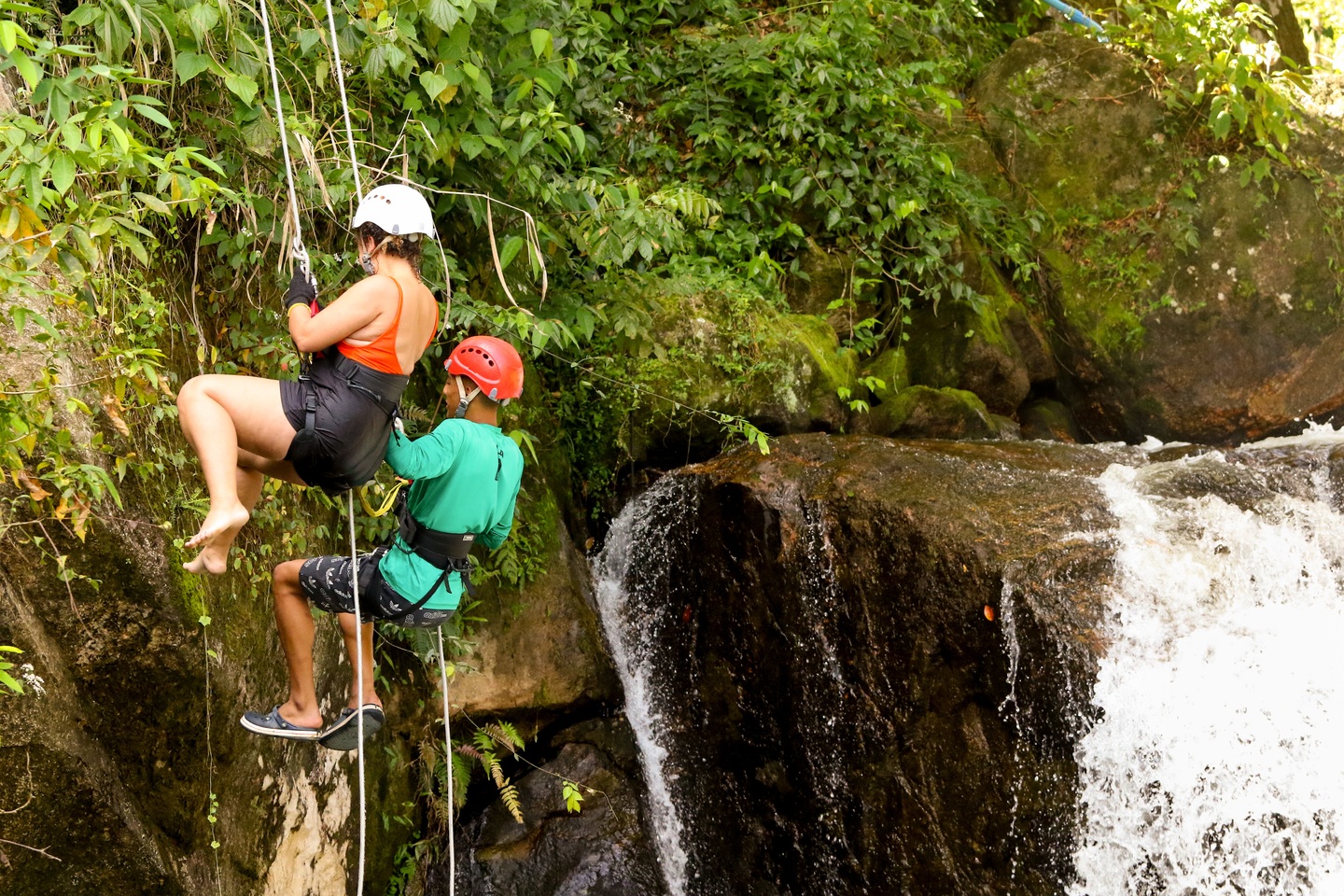 Várias atividades de aventura podem ser realizadas no Bonito Ecoparque