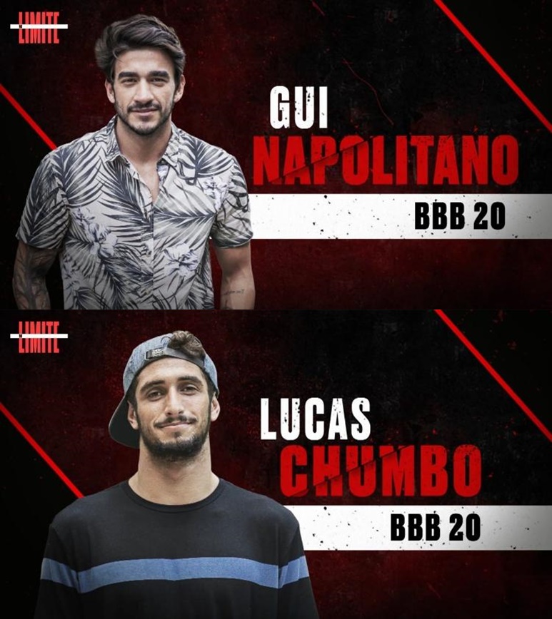 Lucas e Guilherme, participaram do BBB 20