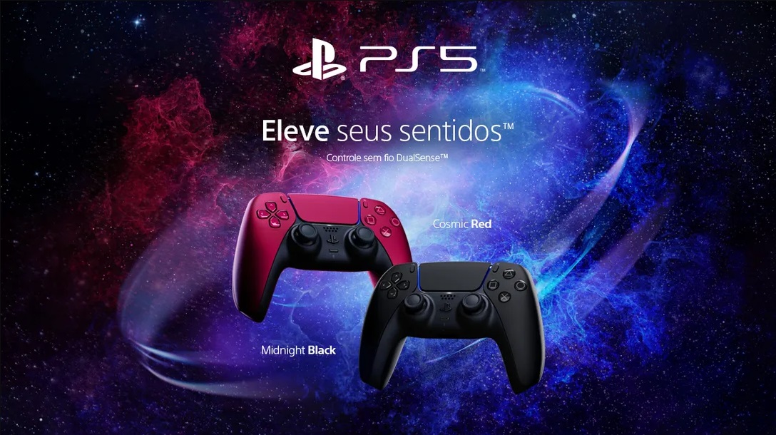 Controle Sem Fio Dualsense™ Edição Limitada God Of War Ragnarok