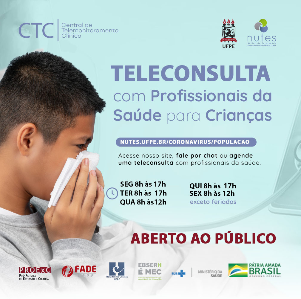 Teleconsulta pediátrica na UFPE