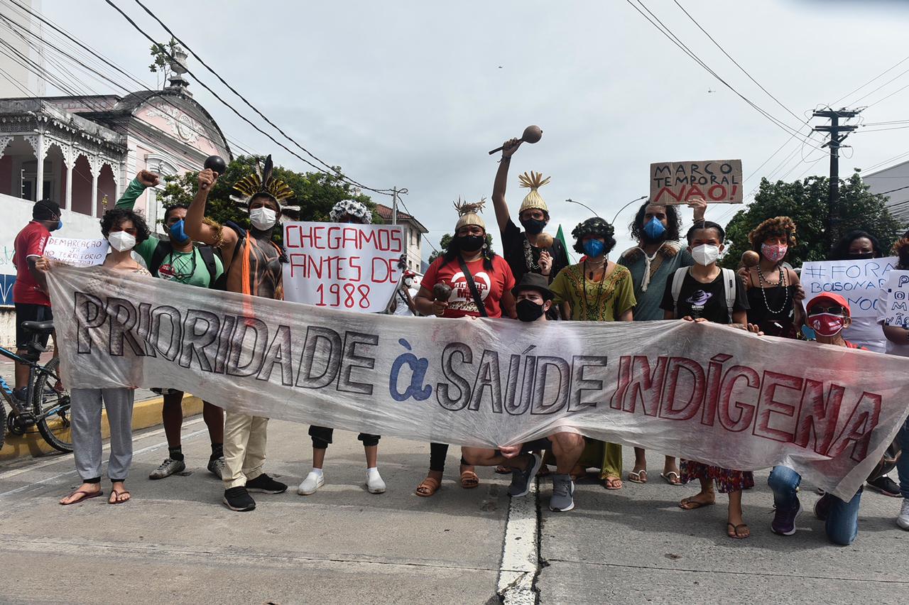 Ato contra Bolsonaro no Recife