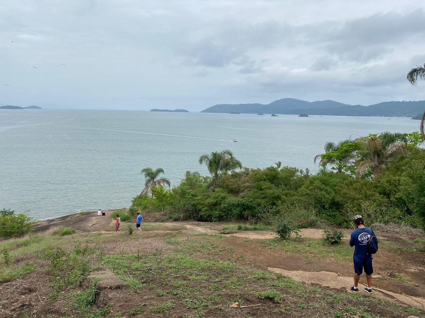 Mirante do Forte: uma das paradas do tour de bike