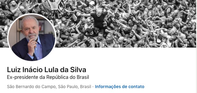 Ex-presidente Lula agora tem perfil no LinkedIn