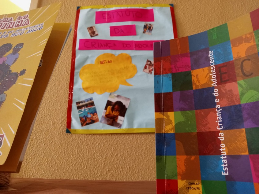 Adolescentes da Funase participam de ação