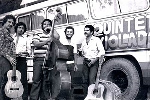 Primeira formação Quinteto Violado (1971)