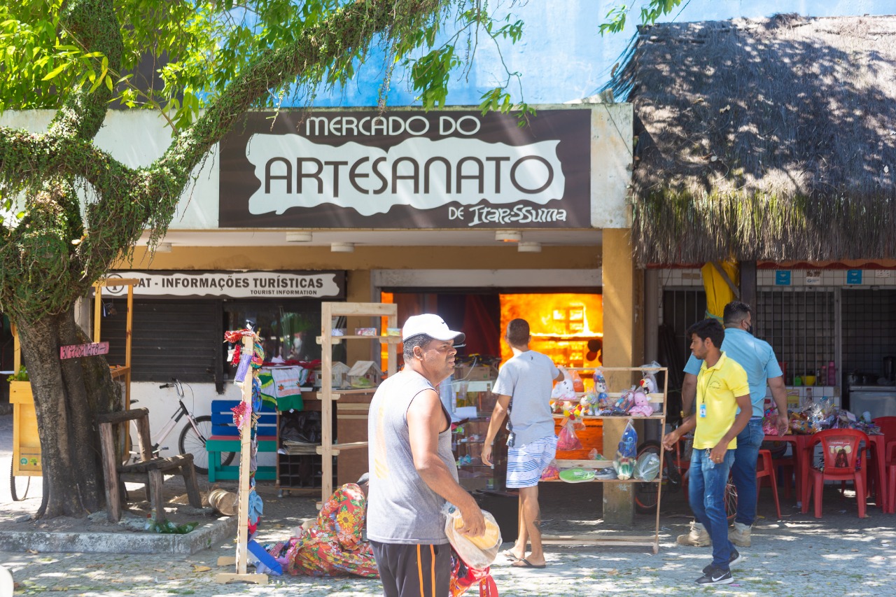 Incêndio no Mercado de Artesanato 