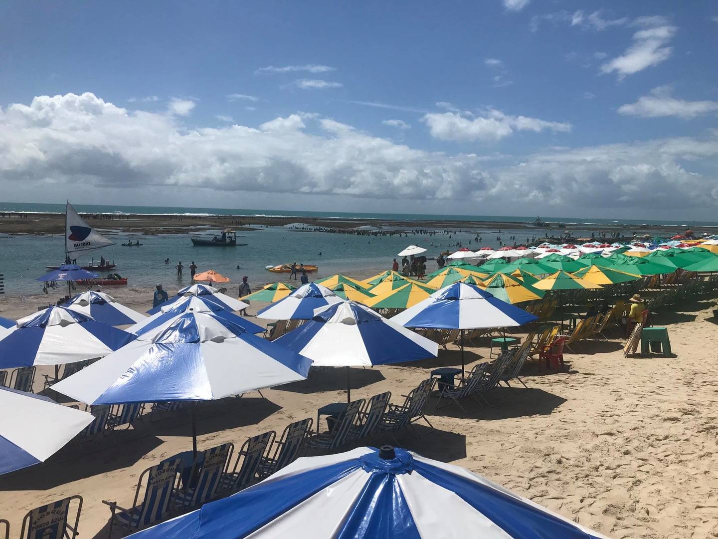 Porto de Galinhas: todos os dias são bem cheios de turistas