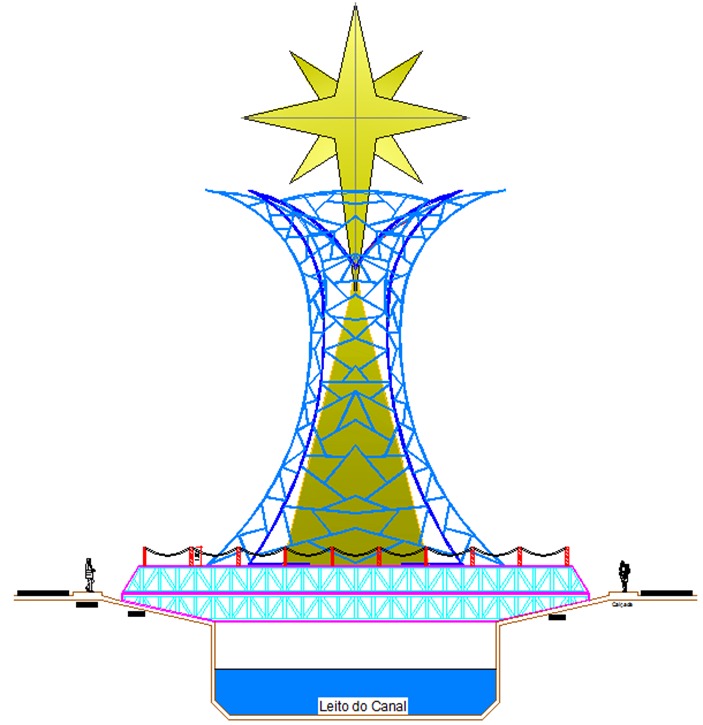 Desenho da árvore de Natal