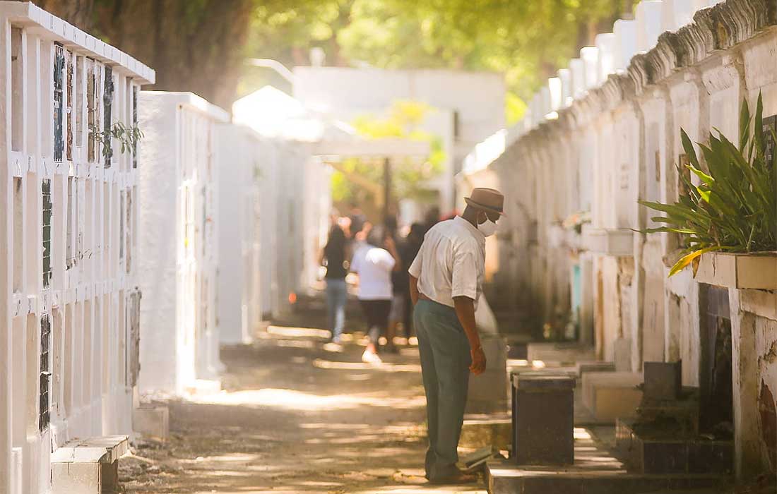 Dia de Finados no Cemitério de Santo Amaro