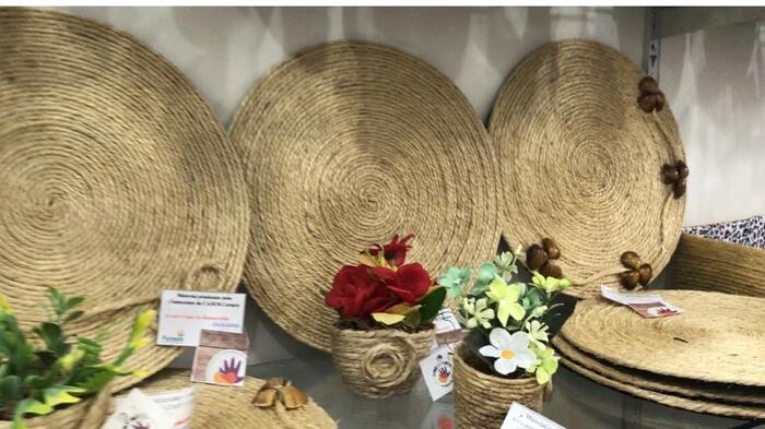 Produtos produzidos pelos socieducandos da Funase