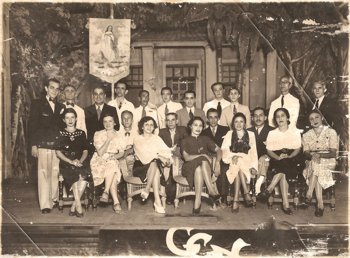 Grupo Gente Nossa (1938), foto Acervo Projeto Memórias da Cena Pernambucana