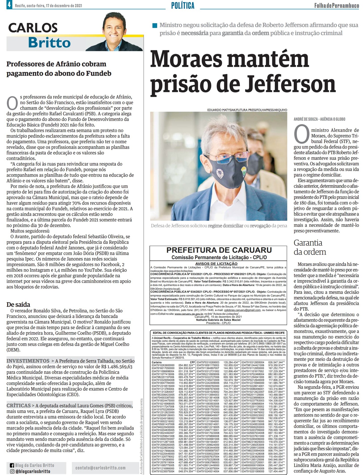 Prefeitura anuncia Natal Luz de Petrolina - Blog da Folha - Folha PE