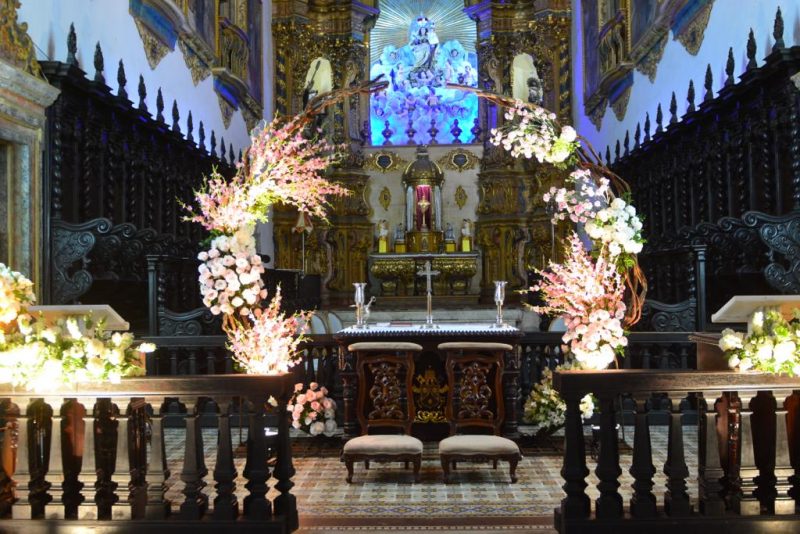 Decoração do altar