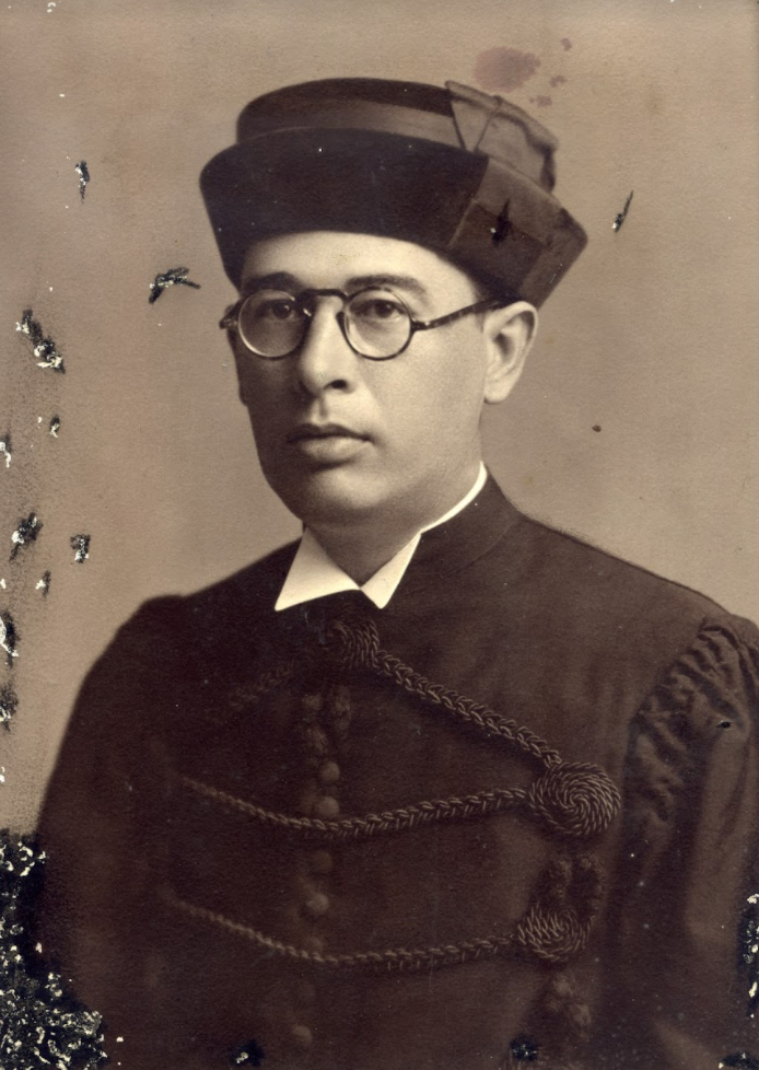 Urbano Vitalino de Mello em sua Formatura em 1937