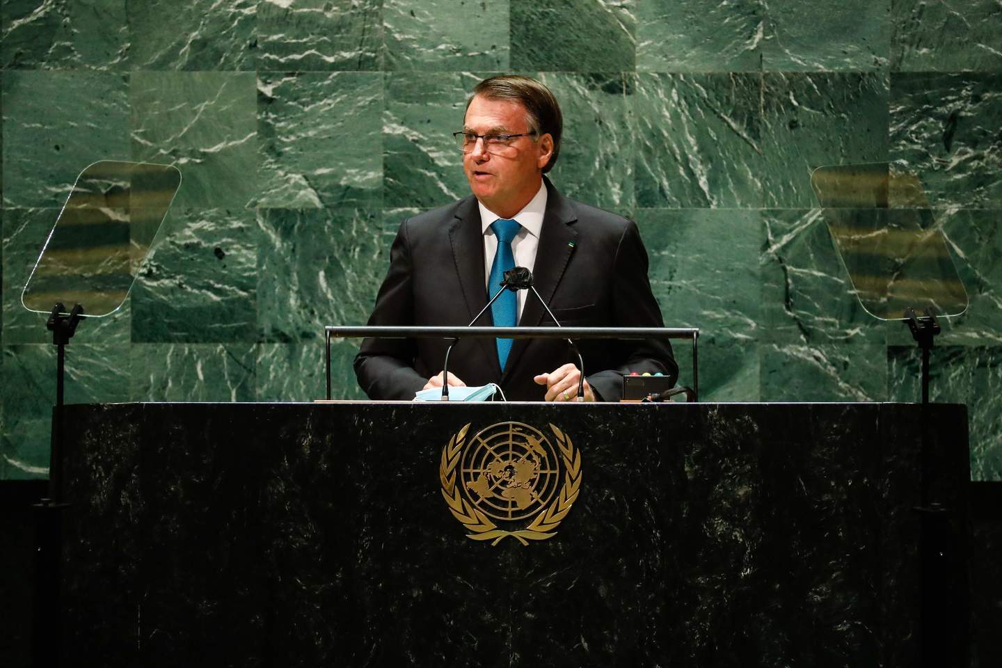 Bolsonaro discursa na ONU