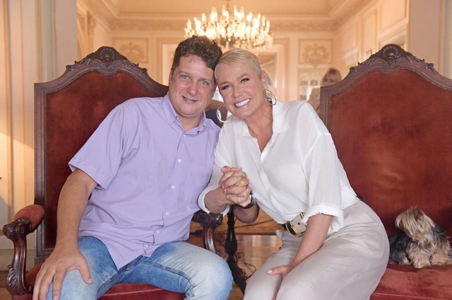 Xuxa e Marcelo Ribeiro