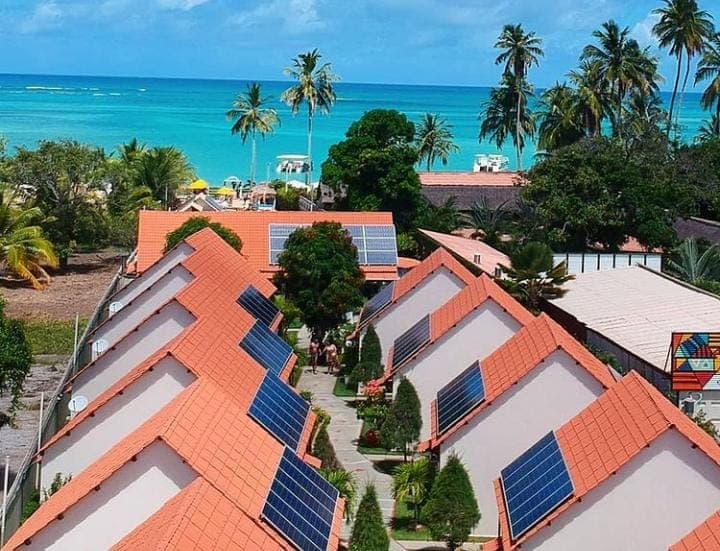 Projeto desenvolvido pela Solar Cavalcante Engenharia para uma pousada na praia de Maragogi, em Alagoas