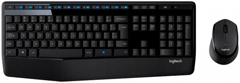 combo teclado e mouse logitech