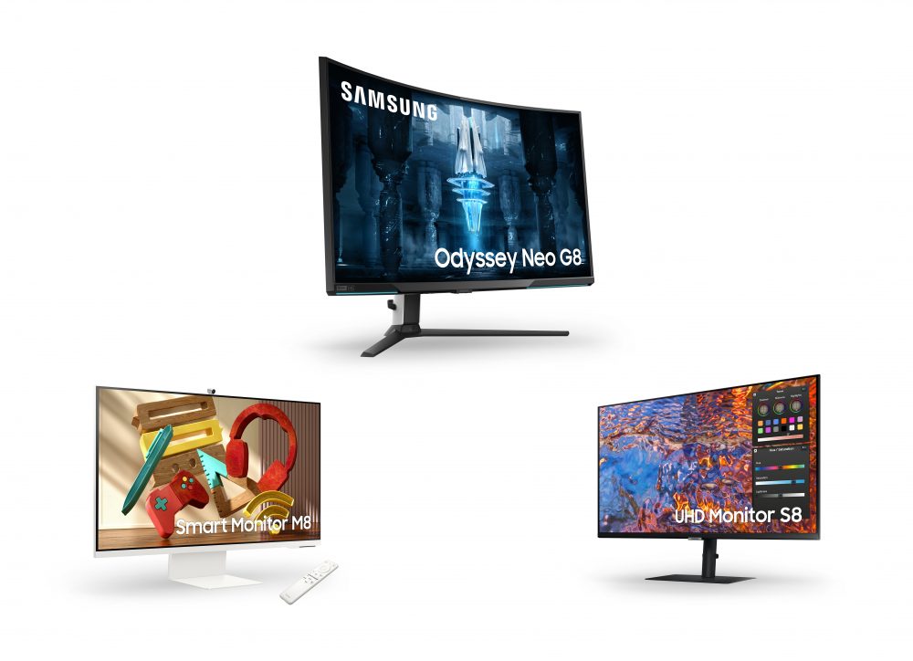 Monitores da linha Odyssey, Smart Monitor e monitor de alta resolução