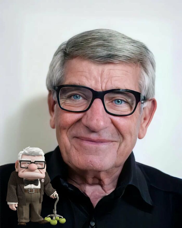 Carl Fredricksen, do filme Up - Altas Aventuras