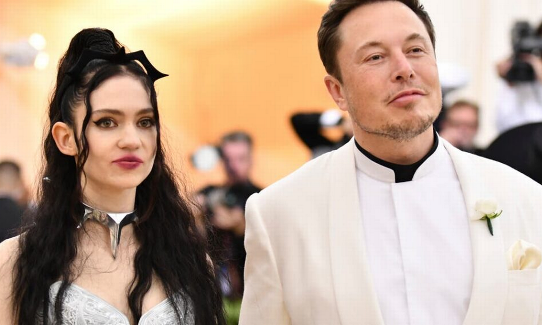 Cantora Grimes e o bilionário Elon Musk