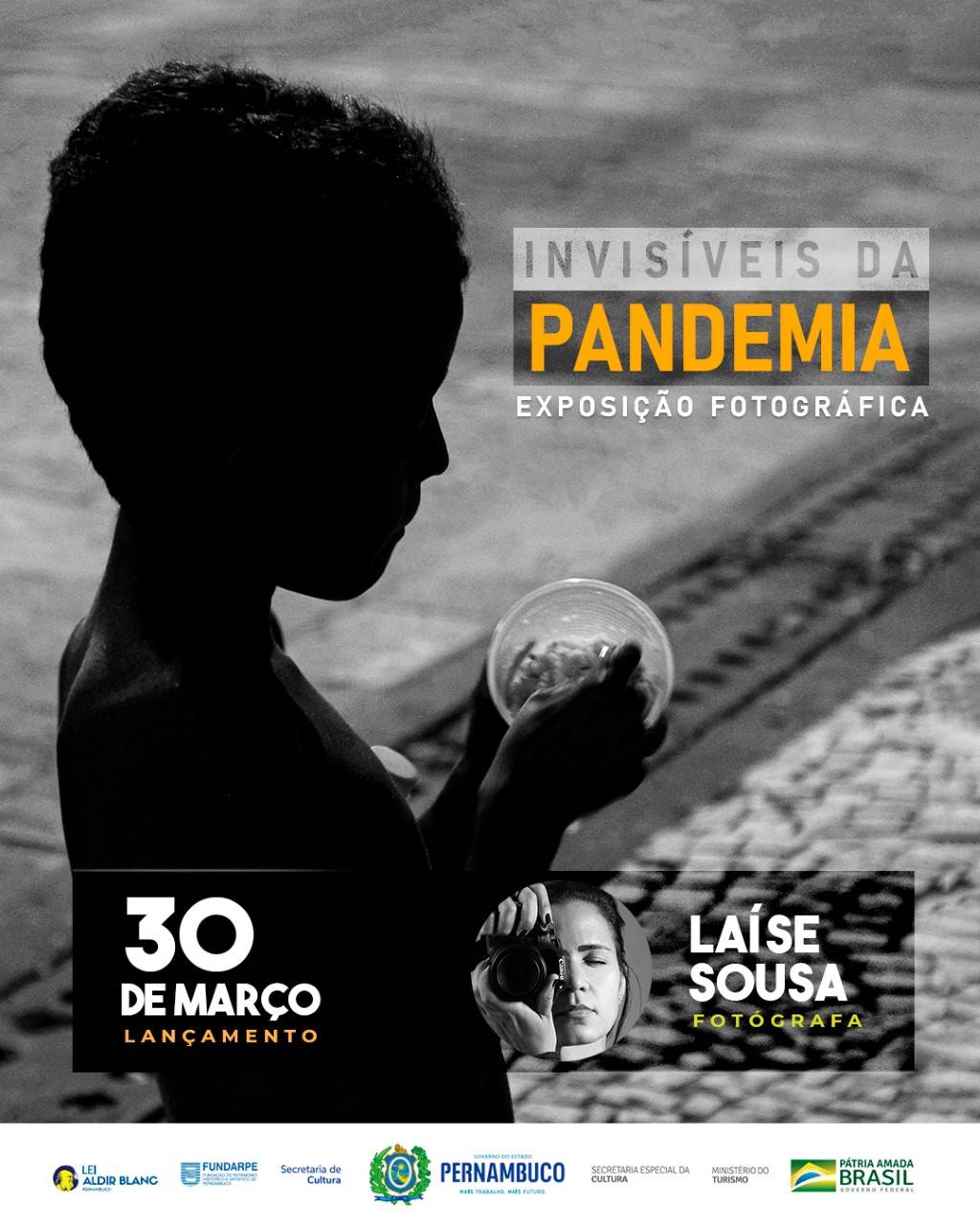 Exposição 'Invisíveis da Pandemia' 