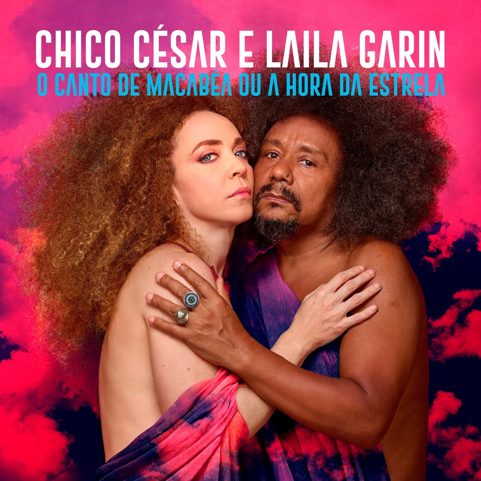 Capa do álbum de Chico César e Laira Garin