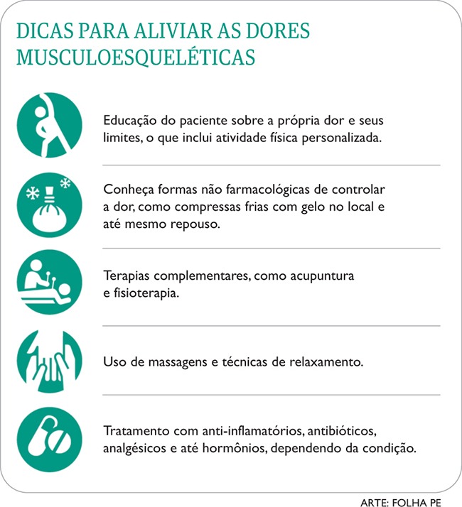 Como aliviar as dores musculoesqueléticas