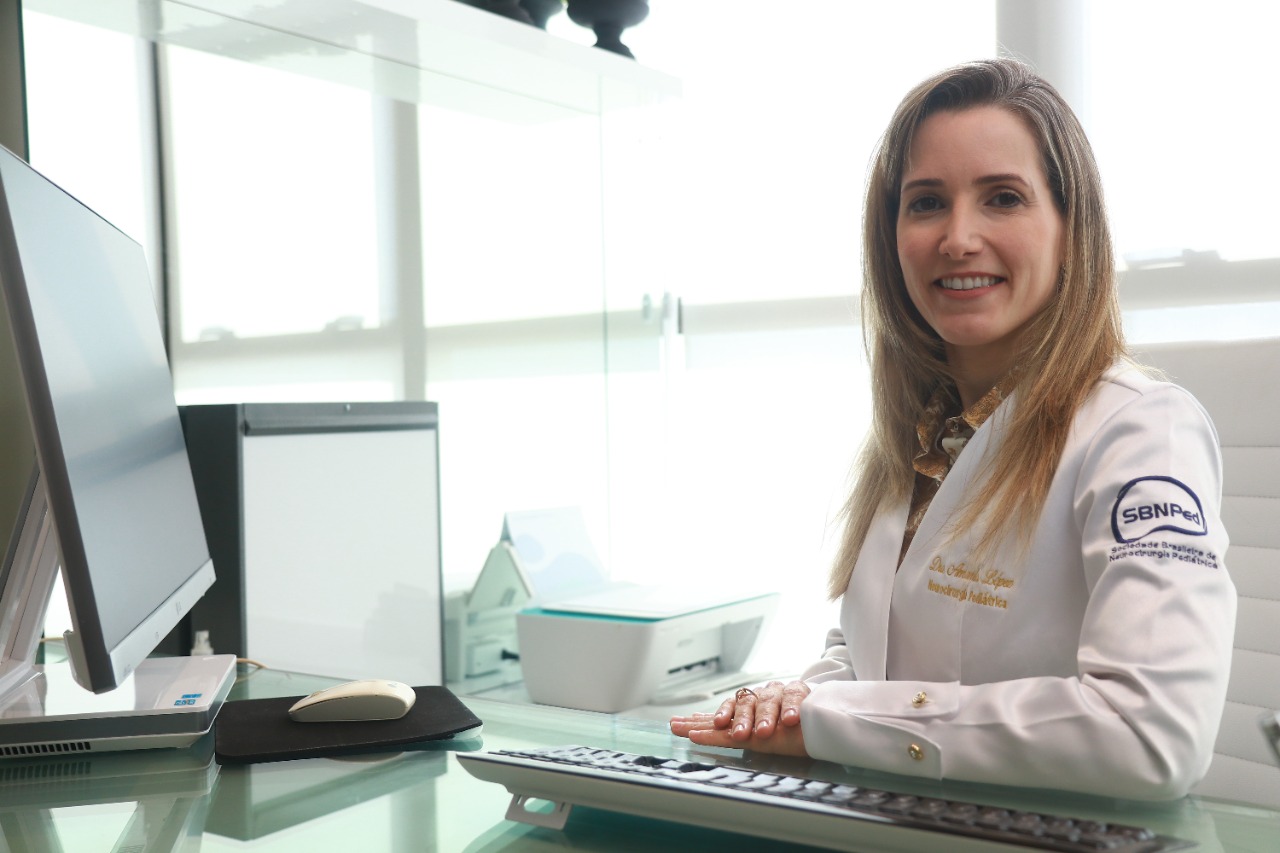 Amanda López, neurocirurgiã pediátrica