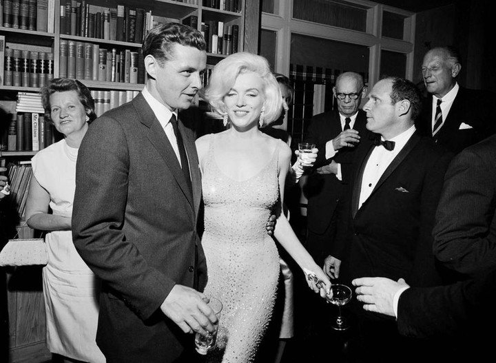 Marilyn Monroe no aniversário de John F. Kennedy em 1962