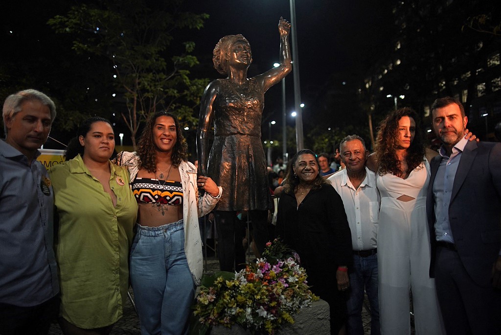 Estatua de Marielle Franco 