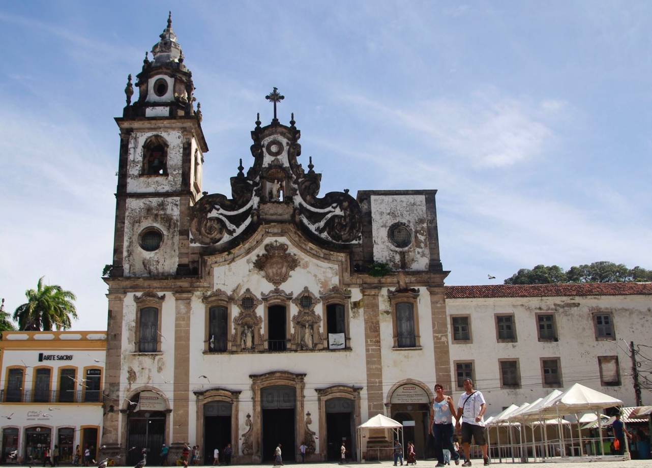 Basílica do Carmo, no Centro do Recife