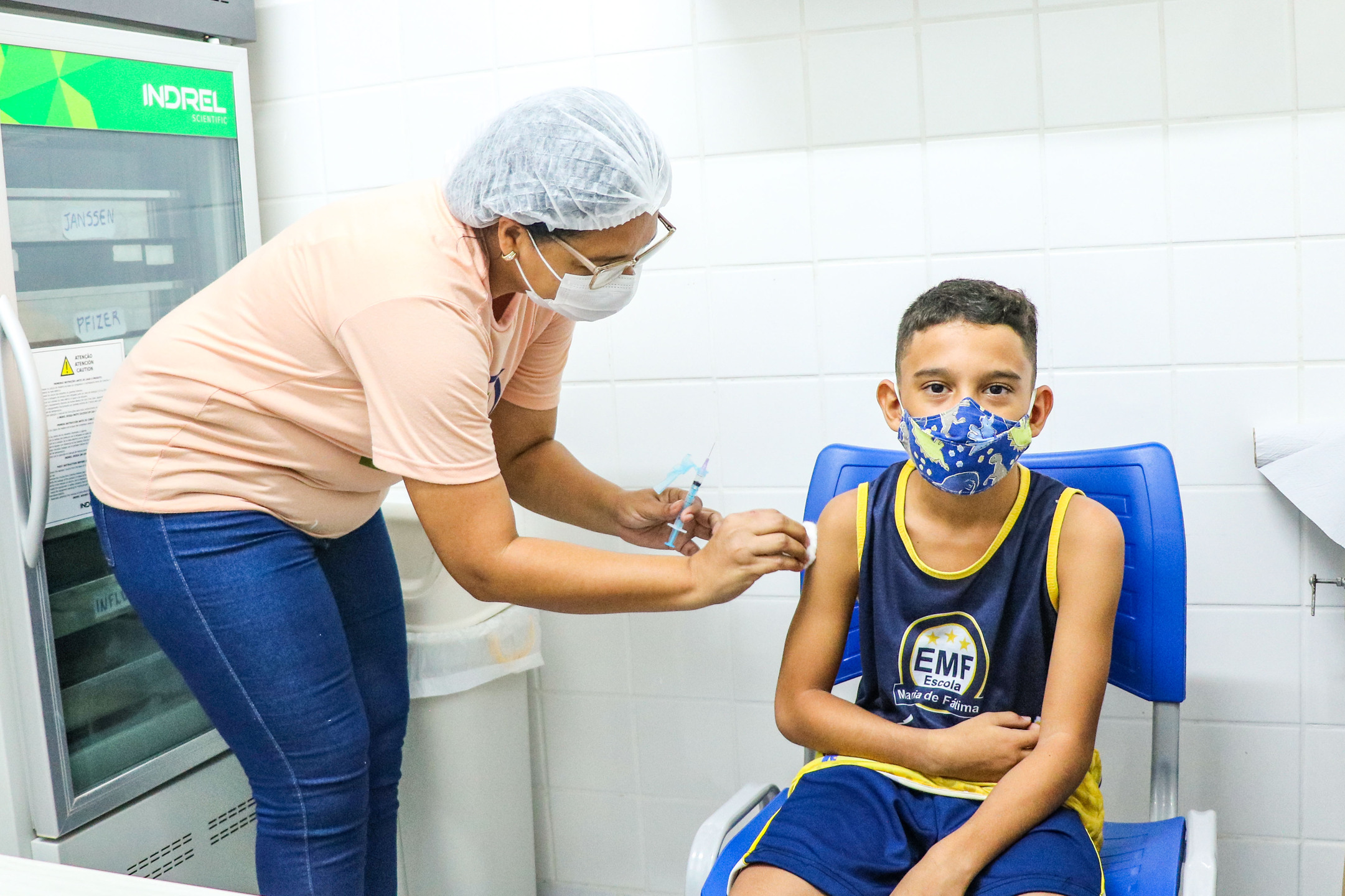 Vacinação infantil no Recife 